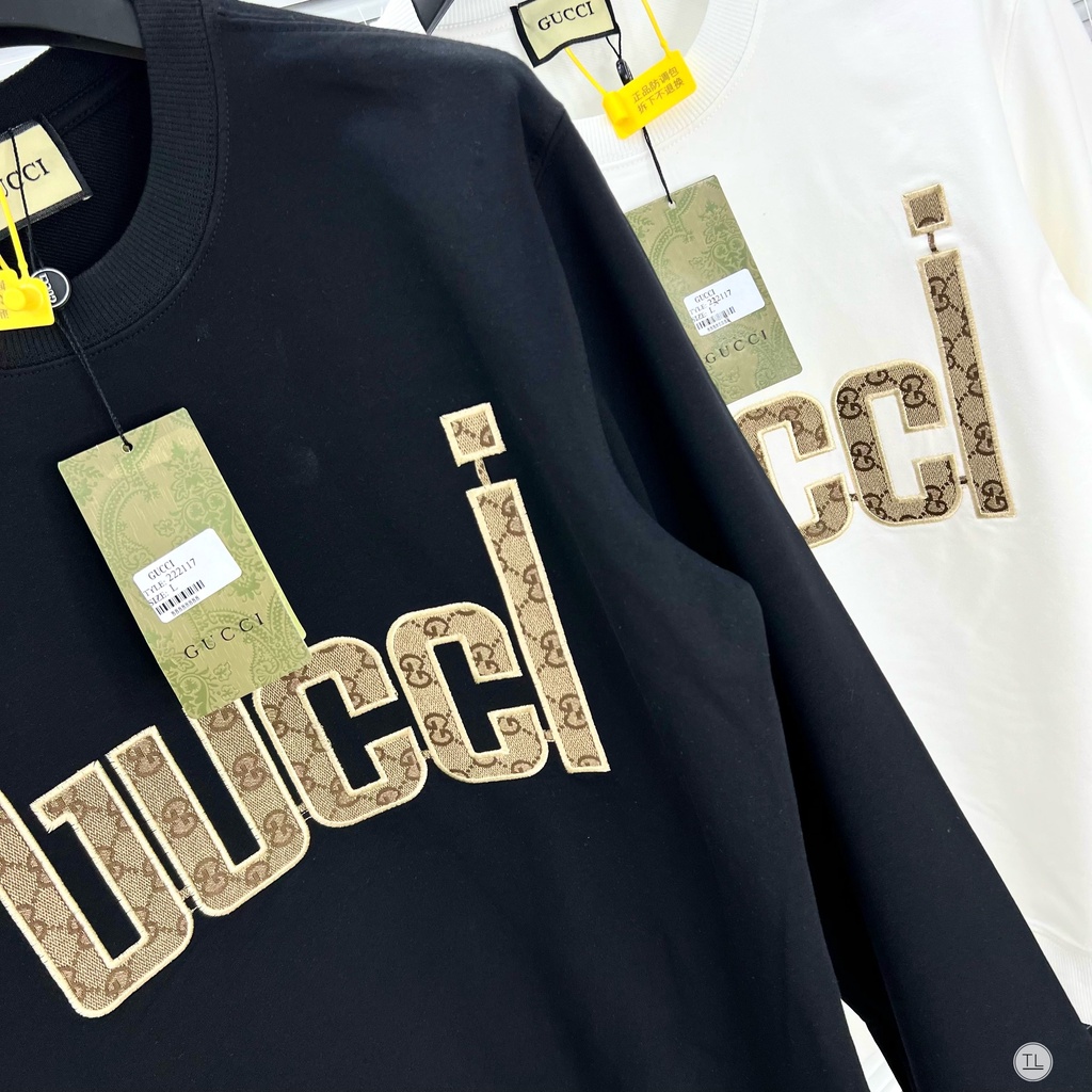 Áo Nỉ Nam Nữ Unisex GUCCI MIX VẢI DẠ THÊU XỊN XÒ Hàng Quảng Châu Cao Cấp | Natra Boutique