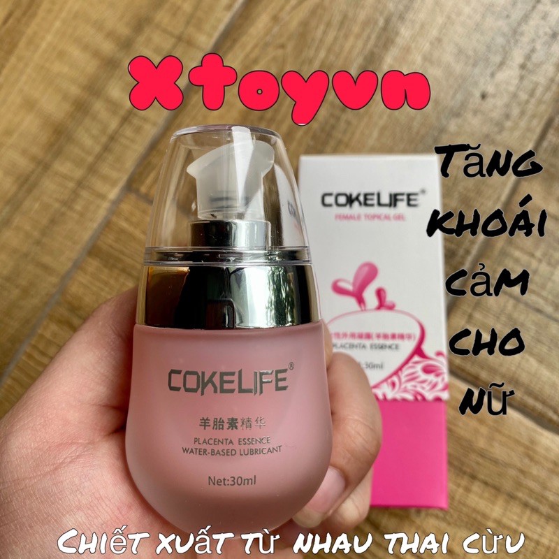 Gel Bôi Trơn Tăng Khoái Cảm Cho Nữ Cokelife 30ml