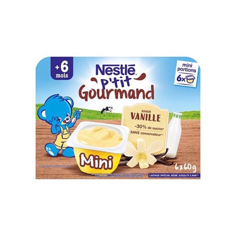 Date 11/2023[CHUẨN HÀNG AIR ] Váng Sữa Nestle PHÁP 6M+