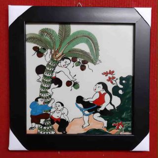 Tranh treo tường bằng sứ