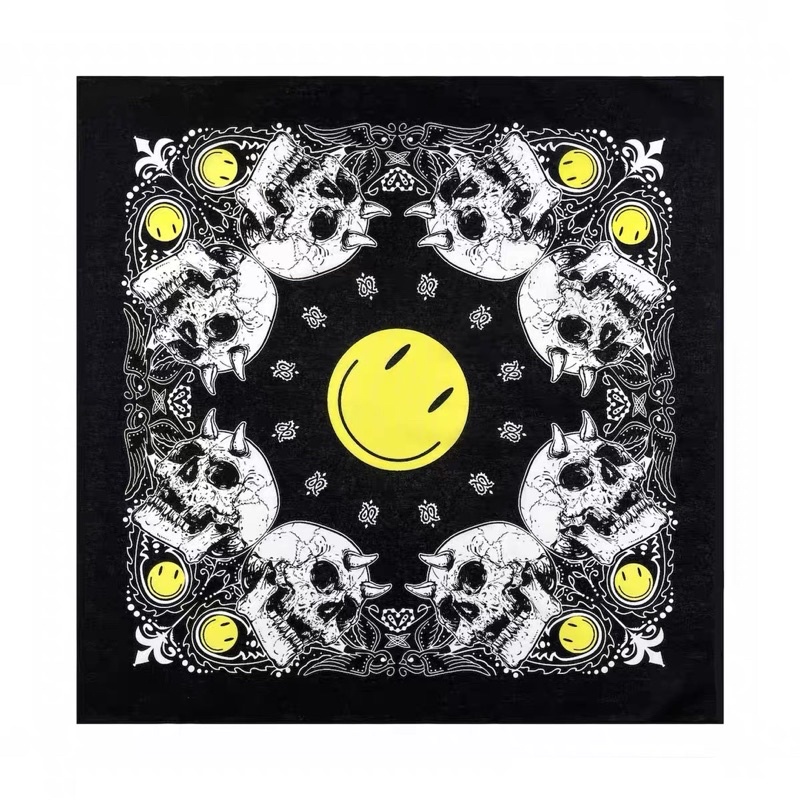 Khăn bandana cotton size 68x68cm dành cho nam