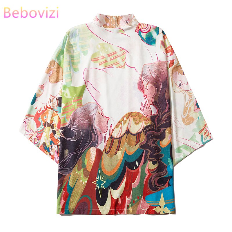 Áo Khoác Kimono Họa Tiết Hoạt Hình Anime Nhật Bản Yukata Thời Trang Cho Nam Và Nữ