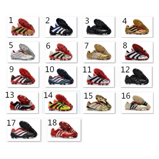 18 COLOR EU soccer shoes 39-45 football boots