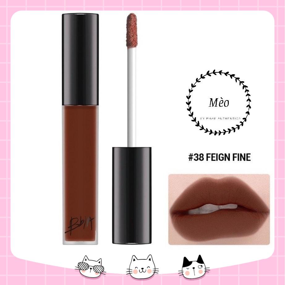 Son Bbia Last Velvet Lip Tint Màu 38 Đỏ Nâu Trầm