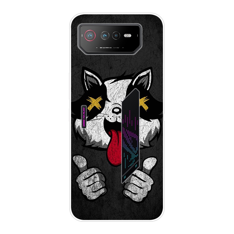 Ốp Điện Thoại TPU Dẻo Họa Tiết Hoạt Hình Dễ Thương Cho Asus Rog Phone 6 Asus Rog Phone6