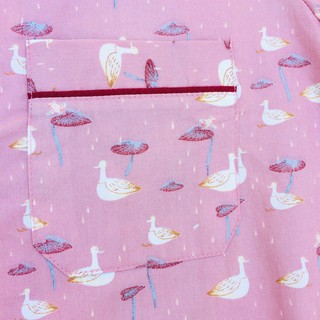 Bộ Đồ Cotton Pyjama Bé Gái BabyBean