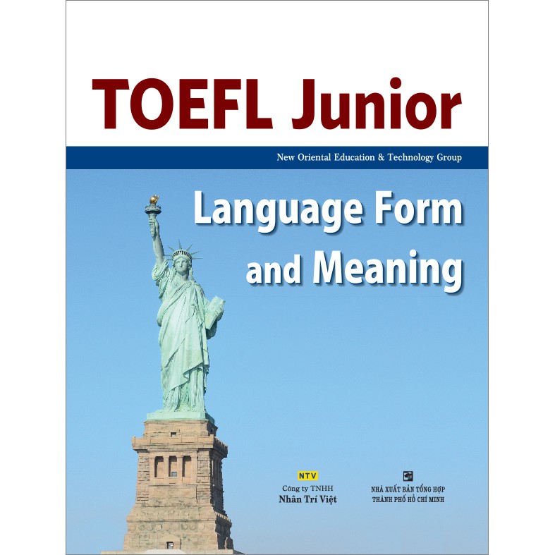 Sách - TOEFL Junior Language Form and Meaning