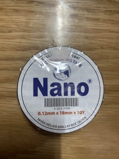 Băng Keo Điện NANO (Đen - Trắng - Đỏ - Vàng - Xanh Lá)