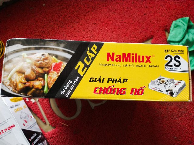 Bếp Ga INOX Namilux Chống Nổ 2S NA1921AS-VN ( đã có mẫu mới)