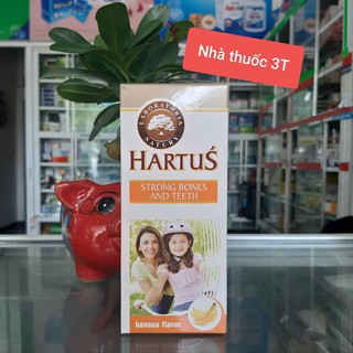 HARTUS hỗ trợ bổ sung canxi, tăng chiều cao, cải thiện còi xương, loãng xương.