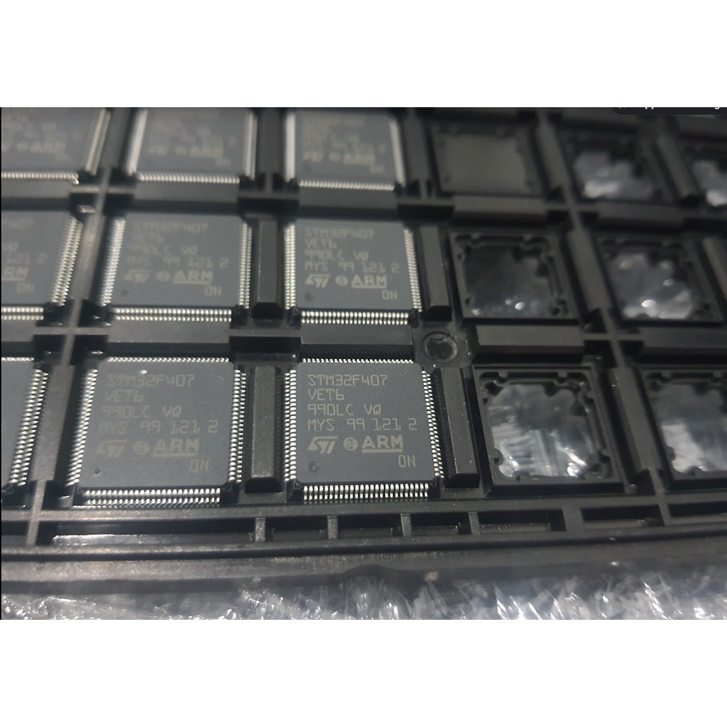 STM32F407, Chip STM32F407VET6 chính hãng lỗi 1 đền 2,