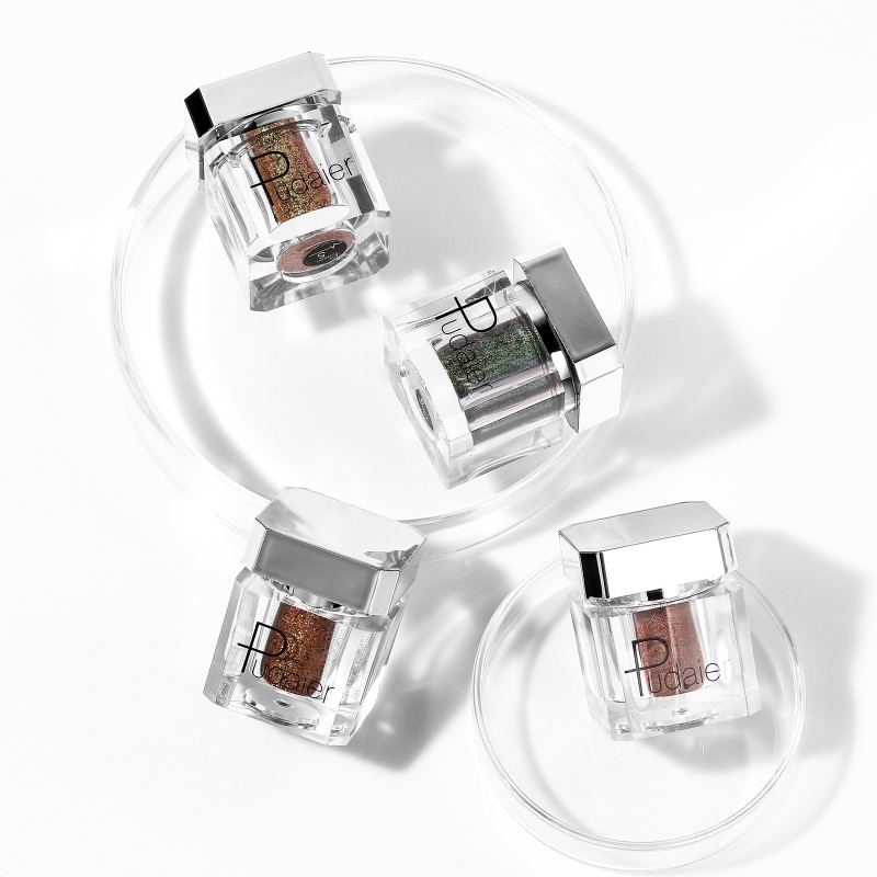 Phấn Mắt Đơn Sắc Ánh Nhũ Lấp Lánh Nhiều Màu Sắc Thời Trang