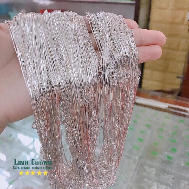 DÂY MỲ BẠC THÂN TRÒN DÀI 45CM - BẠC S925