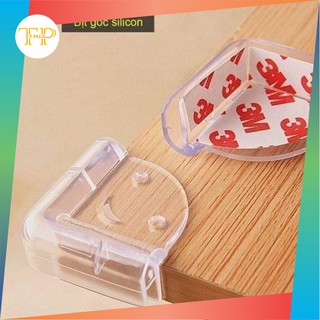 Set 04 miếng bịt góc bàn silicon