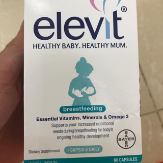 Trang chủ / Elevit BreastfeedingElevit sau khi sinh – Elevit cho con bú (60 viên)