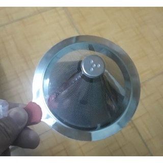Phễu pha cà phê drip pour over cỡ trung inox