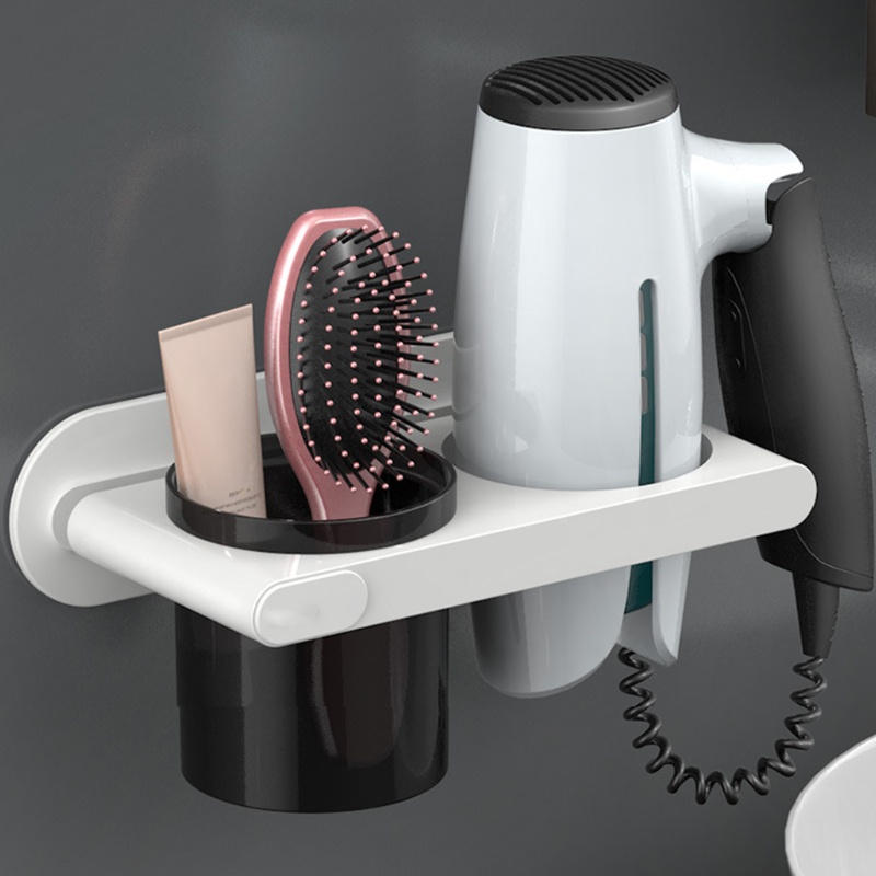 Giá Đỡ Máy Sấy Tóc Gắn Tường Không Cần Đục Lỗ Tiện Dụng