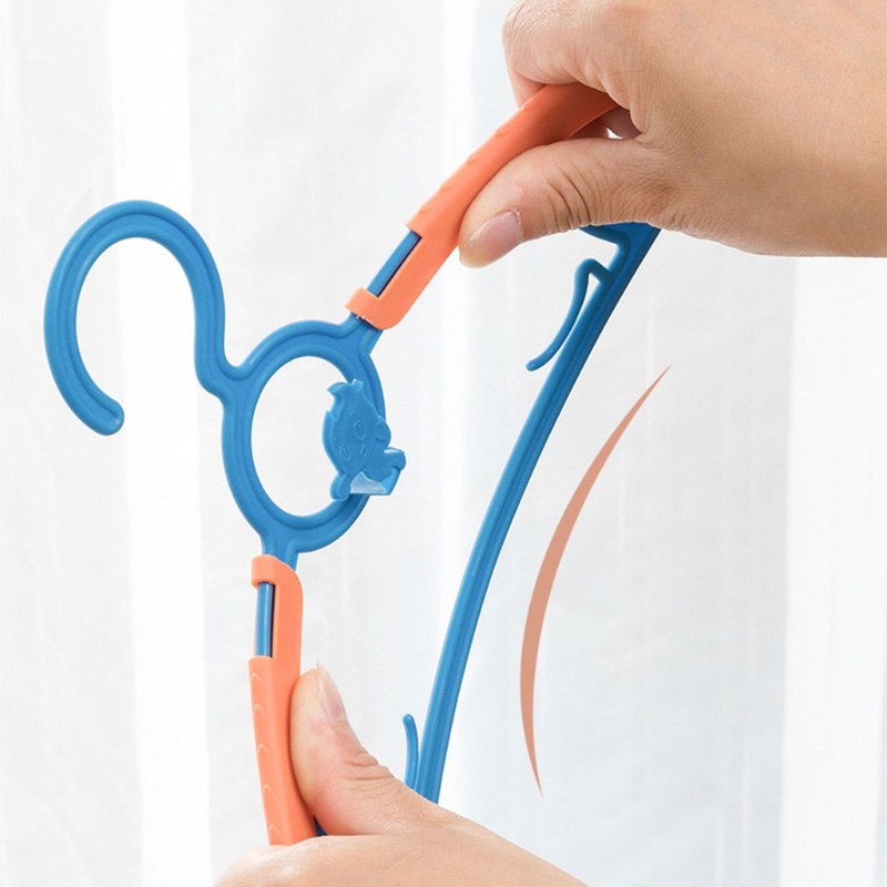 Bộ 20 Móc Treo Quần Áo Chống Trượt Có Thể Điều Chỉnh Cho Bé