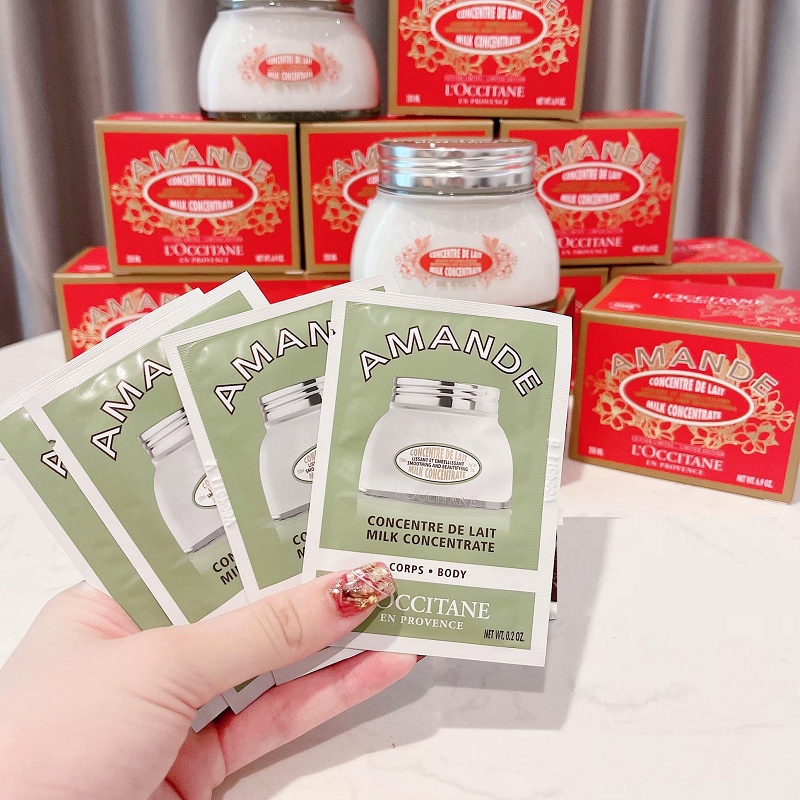 Sample kem dưỡng hạnh nhân Loccitane