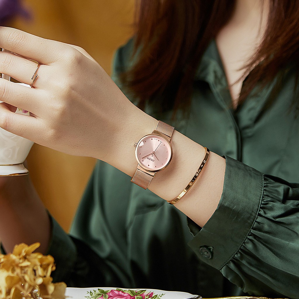 Julius Official | Đồng hồ nữ JULIUS JA426 dây thép size 30 | BigBuy360 - bigbuy360.vn