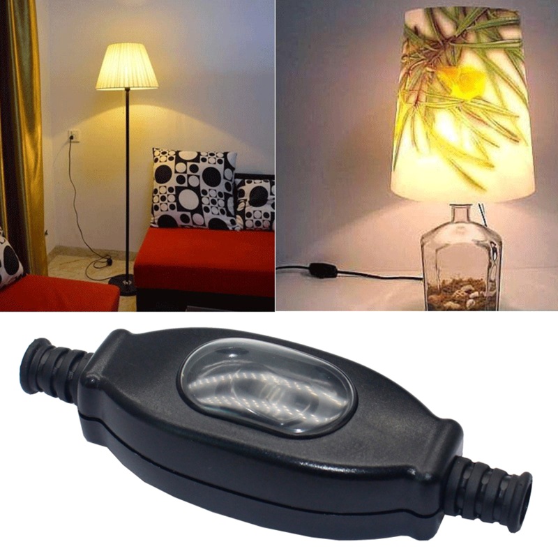 Công Tắc Chống Thấm Nước Hình Tròn Màu Đen 3A 250V Tiện Dụng