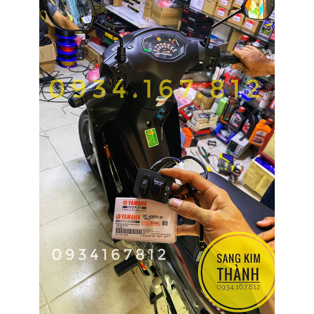 Cùm Tắt Đèn Xe Yamaha SIRIUS FI 2021 2022 2023 Chính Hãng