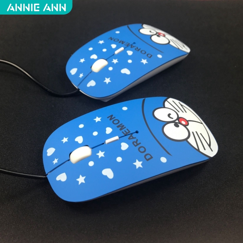 Chuột máy tính hình Doraemon xinh xắn