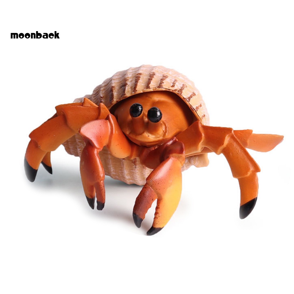 Mô Hình Đồ Chơi Chú Cua Biển Bằng PVC Để Bàn Trang Trí