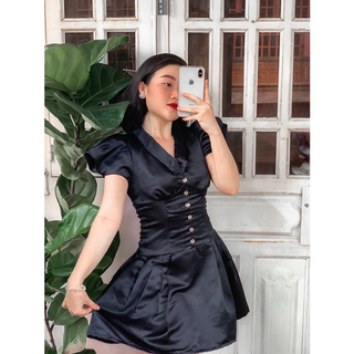 ĐẦM LỤA TAFTA CAO CẤP (ẢNH & CLIP THẬT)