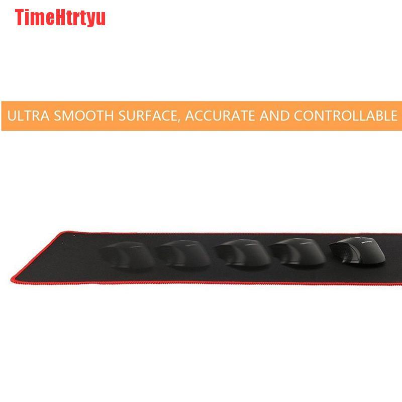 TimeHtrtyu Extra Large XL Gaming Mouse Pad Mat for PC Laptop Macbook Anti-Slip 60cm*30cm