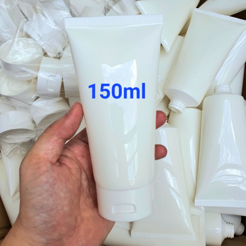 Tuýp nhựa chiết mỹ phẩm  30ml, 50ml, 100ml, 150ml, 200ml, 250ml đựng gel, kem, dầu gội, sữa tắm