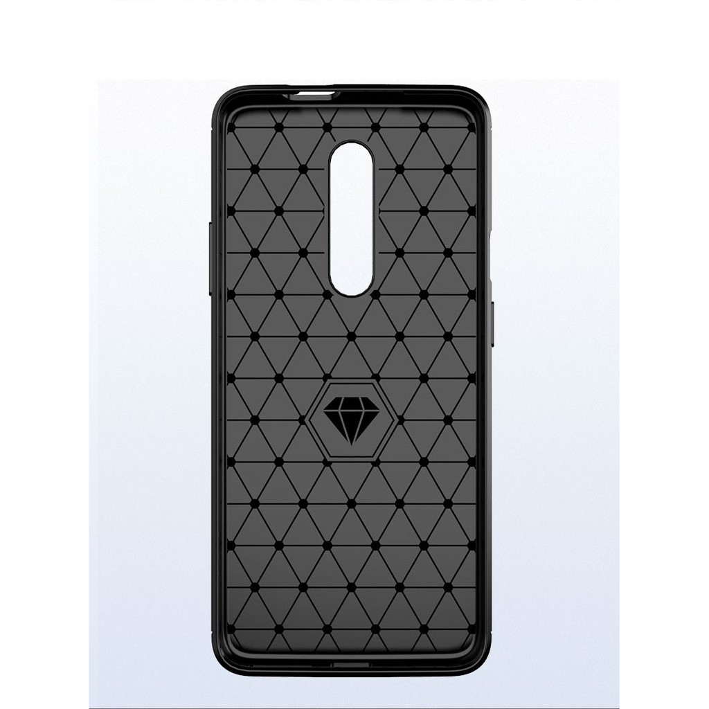 [SALE] Ốp lưng OnePlus 7 Pro/ OnePlus 7T Pro ốp vân phay xước carbon chống shock cao cấp, chống bám vân tay cực ôm máy