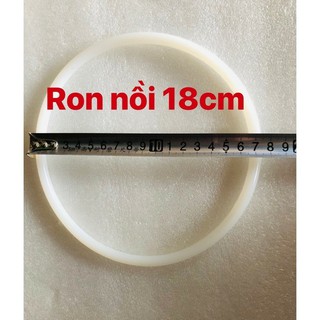 Gioăng tròn đặc nồi áp suất gas 18cm loại nồi 2 tay cầm