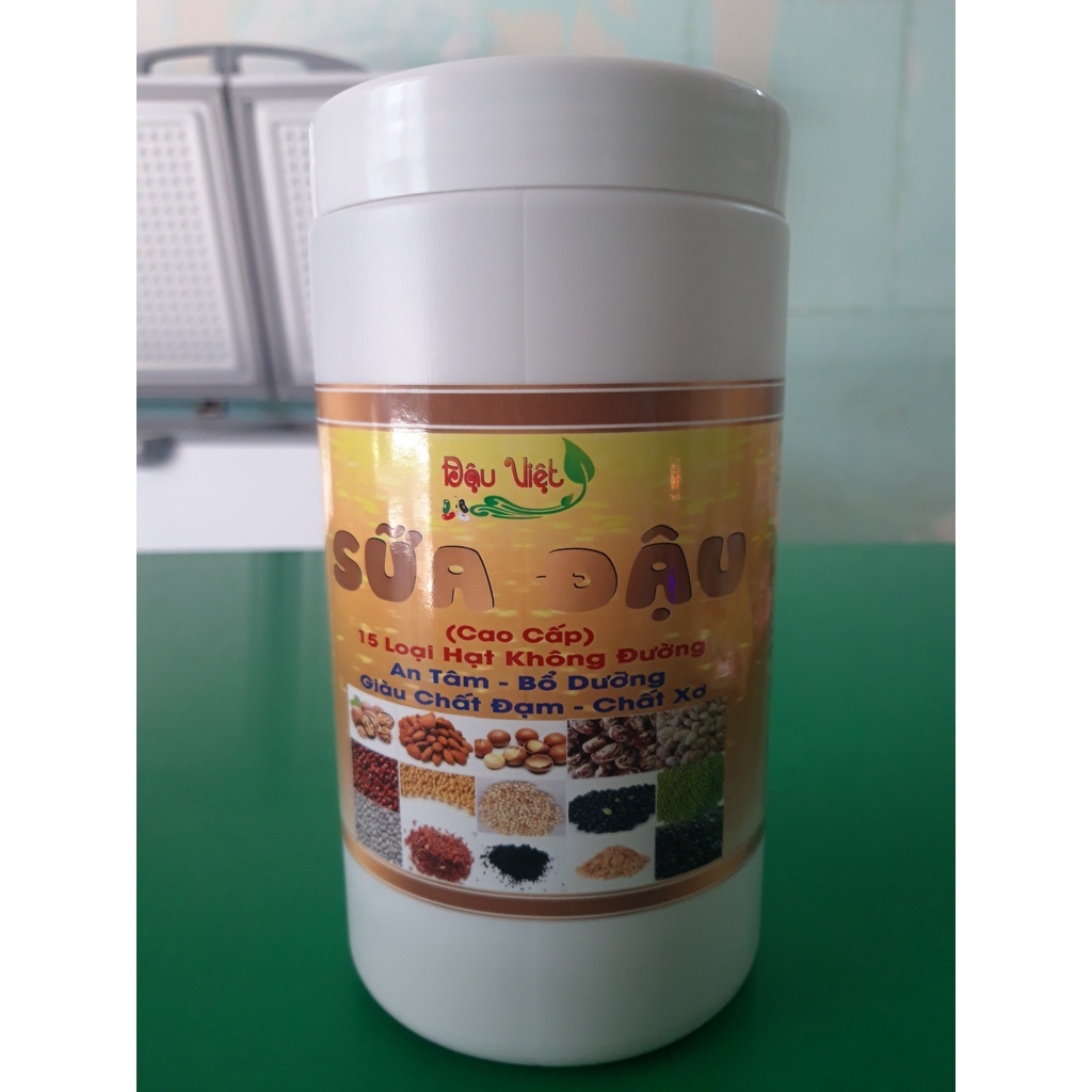 Sữa Đậu 15 Loại Hạt Không Đường Cao Cấp 500g