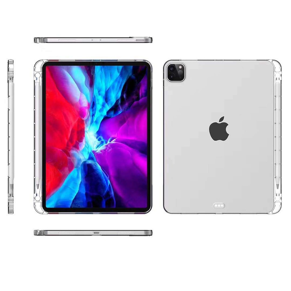 Case Dành Cho Ipad Pro 12.9 Inch 2020 Ốp Lưng Chống Sốc Trong Có Khe cho Apple Pencil | BigBuy360 - bigbuy360.vn