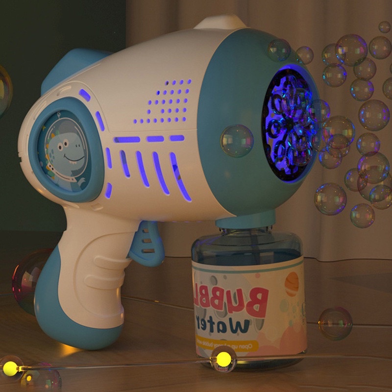 Máy bắn bong bóng siêu cute có đèn
