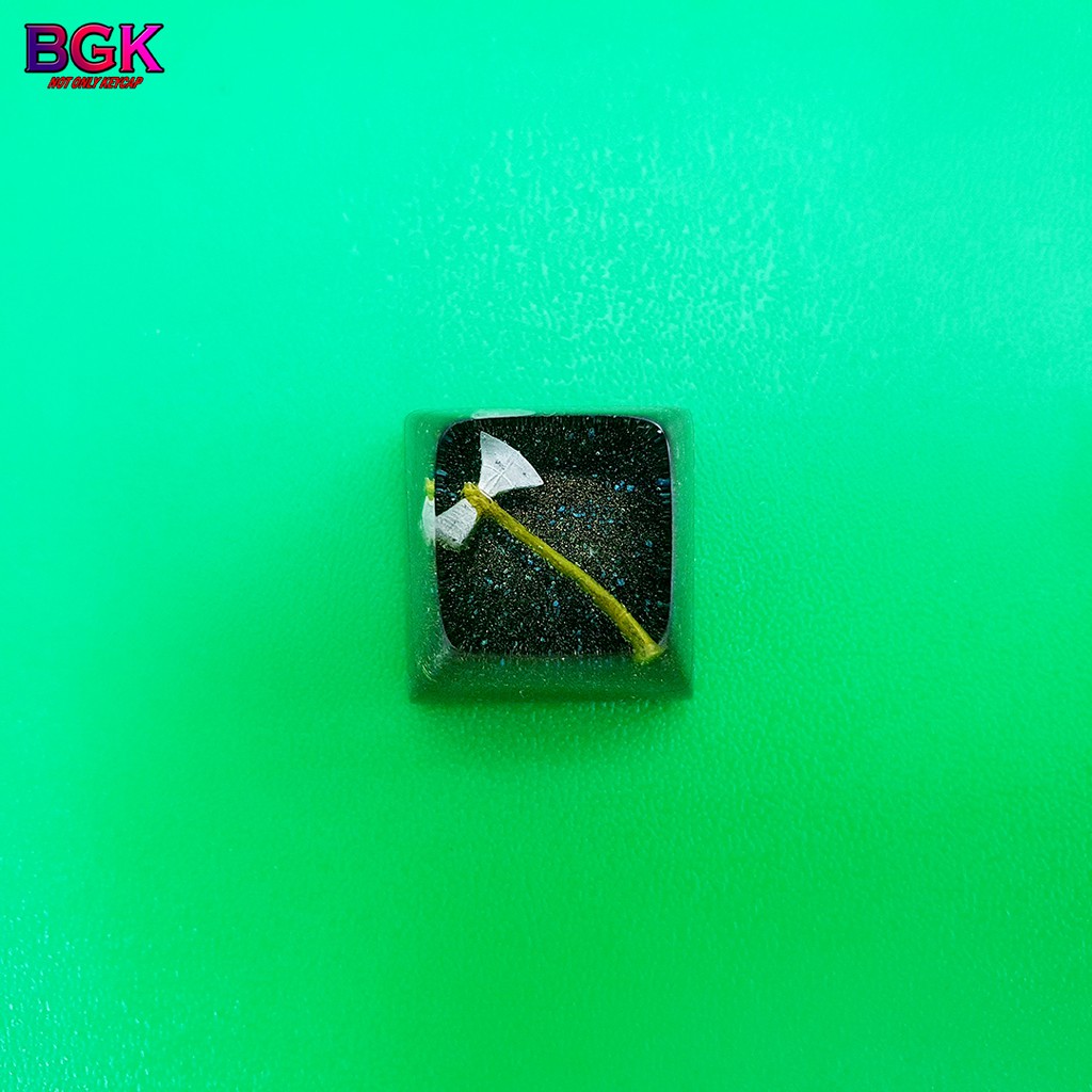 Keycap Lẻ Artisan Búa Thor Stormbreaker SA Profile ( Xuyên LED, Keycap bàn phím cơ,keycap resin độc lạ )