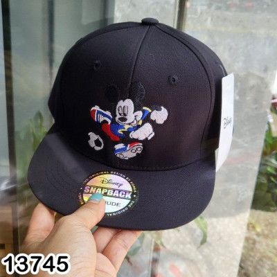 Nón snapback thêu mickey / spiderman / caption / hoạt hình cho bé 3-8T - Bigbaby Shop