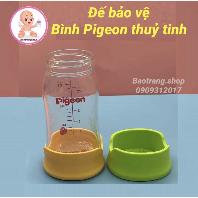 [Siêu rẻ] Chân đế bình sữa cổ rộng chống đổ, chống rơi vỡ