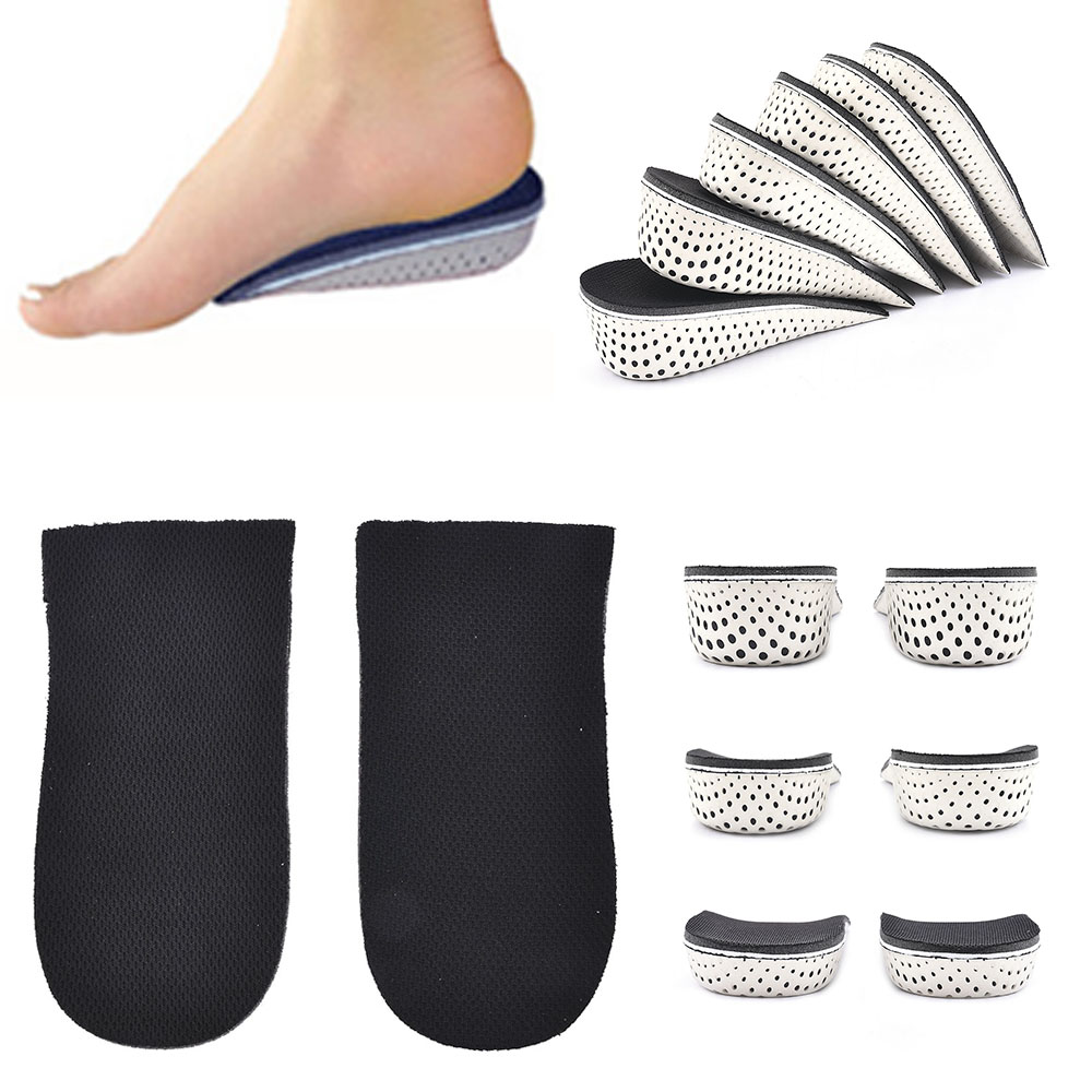 Cặp miếng lót giày nâng chiều cao vô hình có 3 kích cỡ tùy chọn dành cho cả nam và nữ