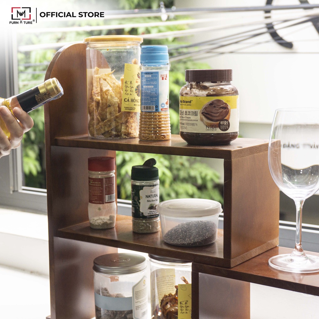 Kệ để gia vị phong cách hàn quốc - Cup shelf - MW FURNITURE - Nội thất căn hộ