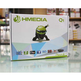  Tivi box Hmedia Q1/ Androi TV Ram 1gb Rom 8Gb tặng chuột không dây mới 99%