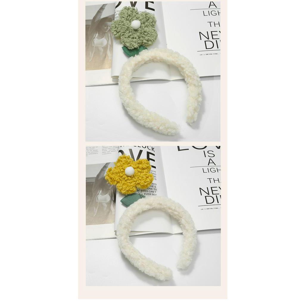 Băng đô đính hoa nhỏ dễ thương phong cách Hàn Quốc