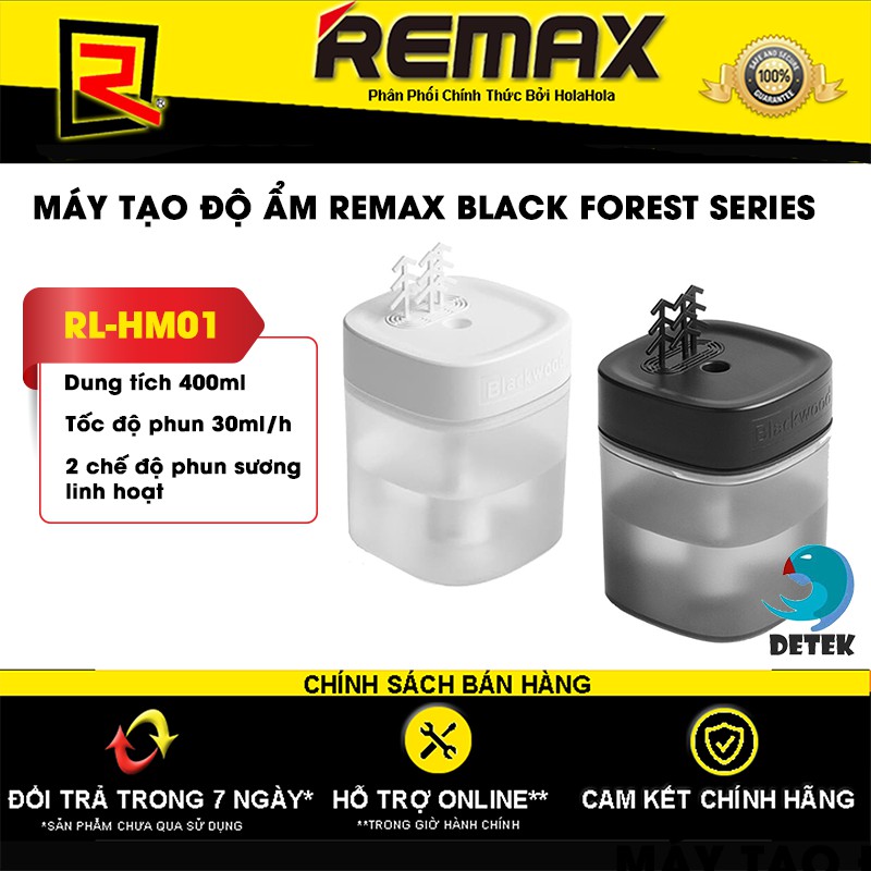 Máy tạo độ ẩm để bàn Remax RL-HM01 Black Forest Series
