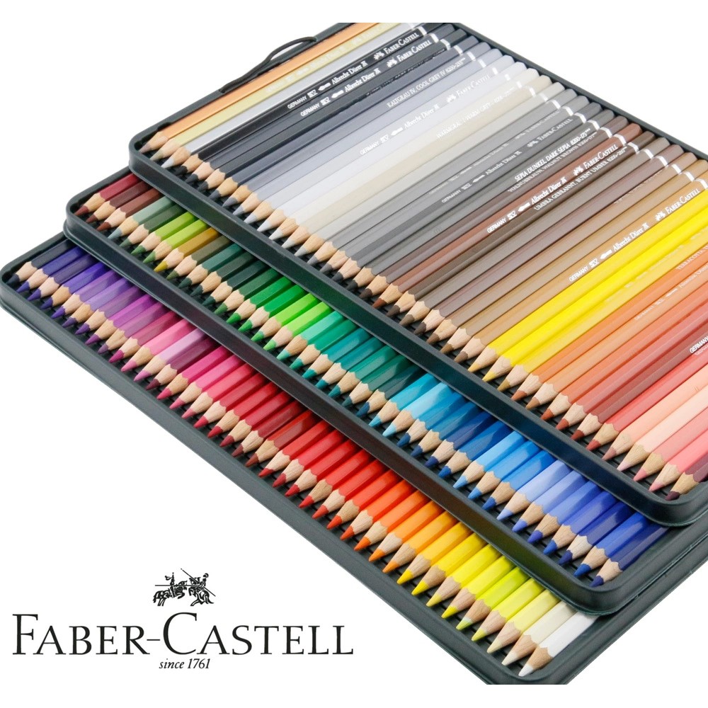 [DA ĐEN] Chì Màu  120 Màu PolyChromos/Albrecht Durer Artists‘ Watercolor Pencils Faber Castell