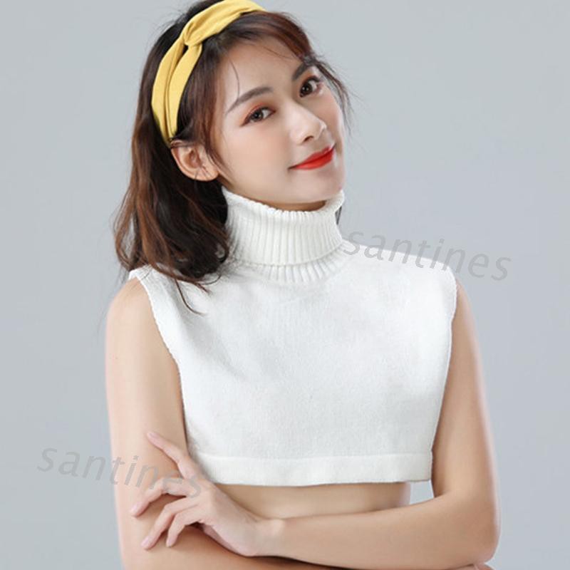 Cổ Áo Lọ Giả Len Thời Trang Mùa Đông
