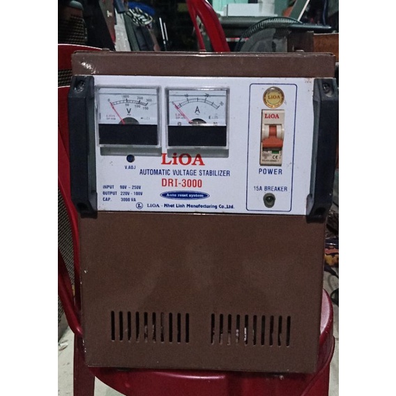 ỔN ÁP LIOA 3KV ZIN TEM DẢI RỘNG, ĐẸP NHƯ MỚI