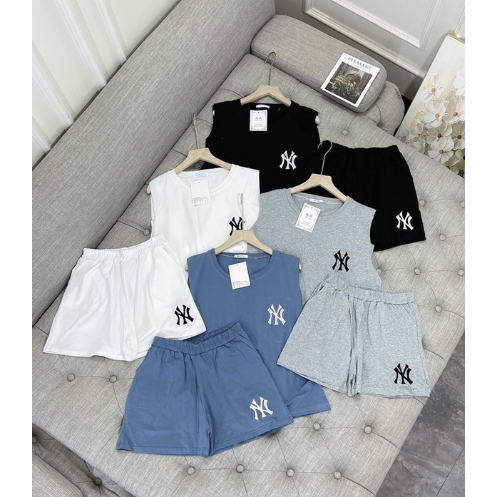 [GIÁ HUỶ DIỆT] Bộ Tanktop In Ngực Không Kèm Áo Trong - Set Thể Thao 3 Lỗ N.Y (video + ảnh thật) | BigBuy360 - bigbuy360.vn