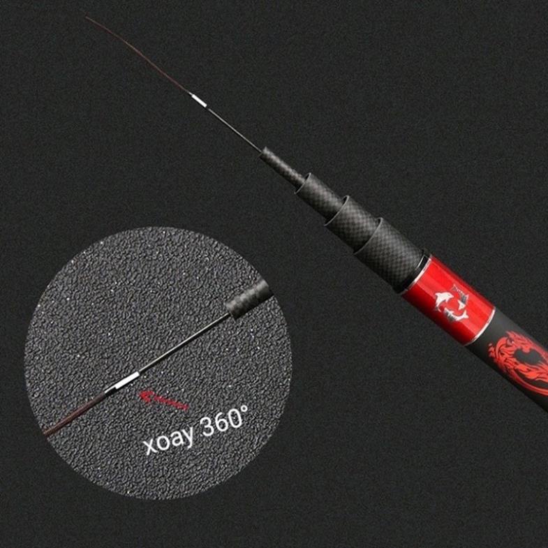 Cần câu tay dài 6m3 - 6H hàng loại 1 xích long cần tải 10kg y hình siêu đệp siêu bền