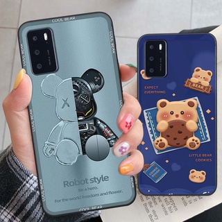 Ốp lưng Oppo A16 in hình bear bick, gấu siêu đẹp dễ thương cute
